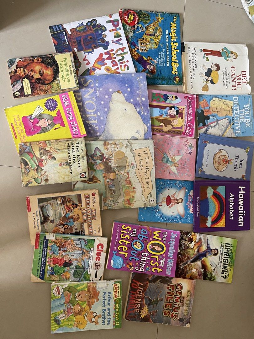 Bundle of books 20 pcs (Category: Children's Books) located in Quezon City. Submitted by booktt (Listing ID 1470763202, Image 1). Description: decluttering bundle 150 new manila area .