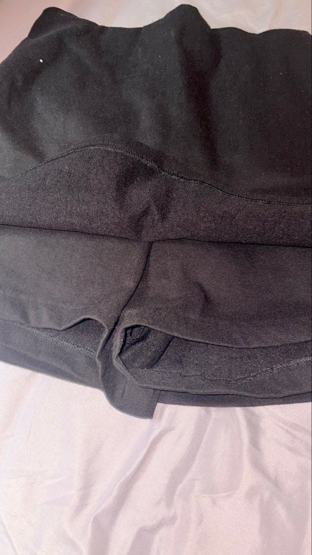 Bundle! Pink short and black skort (Category: Shorts) located in Quezon City. Submitted by shrlane (Listing ID 1470889349, Image 2). Description: - best fit 27-29 - Comfortable elastic waistband for an easy, flexible fit - Lightweight and breathable fabric - Versatile pieces ideal for workouts, errands, or lounging at home.