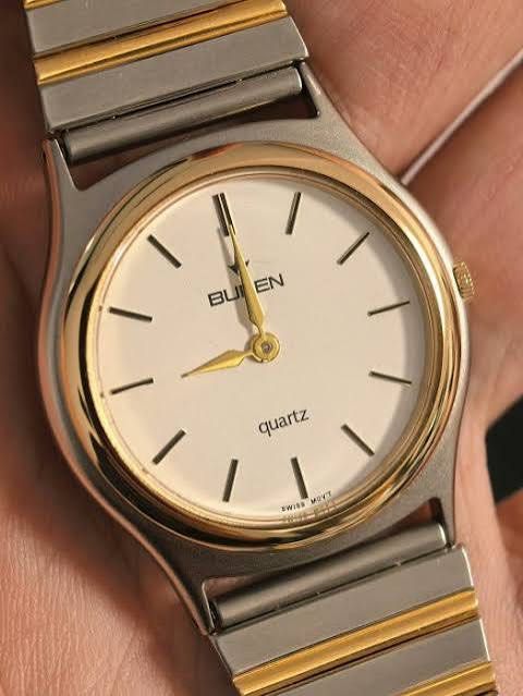 Buren authentic watch (Category: Luxury Accessories) located in Tagum. Submitted by 80bagsph.cemene08 (Listing ID 1470907617, Image 2). Description: From Japan selection item Buren brand 2tone no faded (I’m ready to send full video details $.