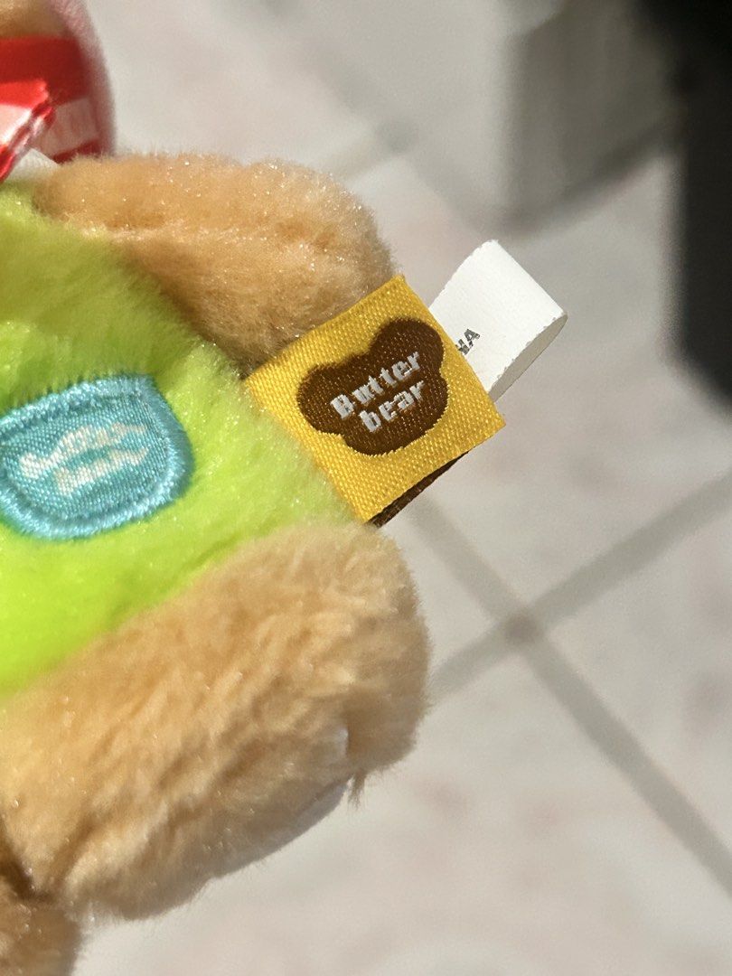 Butter Plush Bag Charm (Category: Plushies & Soft Toys) located in Batangas. Submitted by han.jpg (Listing ID 1470857796, Image 3). Description: - official - onhand, ready to ship - pay as you mine - MOP: gcash, maribank - MOD: J&T (54 sf within luzon) - location: batangas.