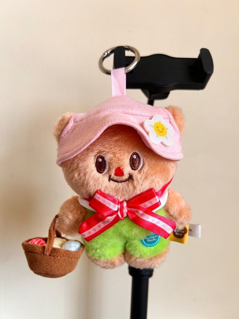 Butter Plush Bag Charm (Category: Plushies & Soft Toys) located in Batangas. Submitted by han.jpg (Listing ID 1470857796, Image 1). Description: - official - onhand, ready to ship - pay as you mine - MOP: gcash, maribank - MOD: J&T (54 sf within luzon) - location: batangas.