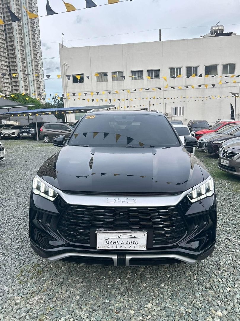 BYD Sealion 5 Dynamic Auto (Category: Used Cars) located in Pasig City. Submitted by pureocean-057512 (Listing ID 1470826424, Image 1). Description: 2027 SEALION 5 DYNAMIC GAS HYBRID AUTOMATIC TRANSMISSION Downpayment: ₱356,400 ✅ ZERO PROCESSING UNTIL NOV 13&14 ONLY ✅ ⚠️ LIMITED SLOTS ONLY ⚠️ Keyless Cosmos black 484kms mileage Automatic Transmission Gas-Hybrid 2 ending plate LED Headlights LED Daytime Running Lights (DRL) LED Taillights Power Si