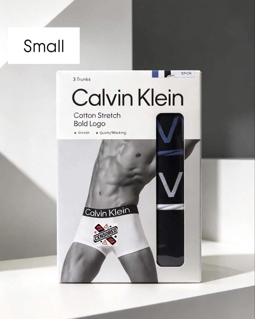 Calvin Klein 3 Pack Boxer Brief - SMALL (Category: Underwear) located in Santa Rosa. Submitted by miqboutique (Listing ID 1470930758, Image 3). Description: CK 3 Pack Boxer Brief SMALL ₱2,100 + SF • Ready to ship • Guaranteed Original Fb page: Miq's Boutique.