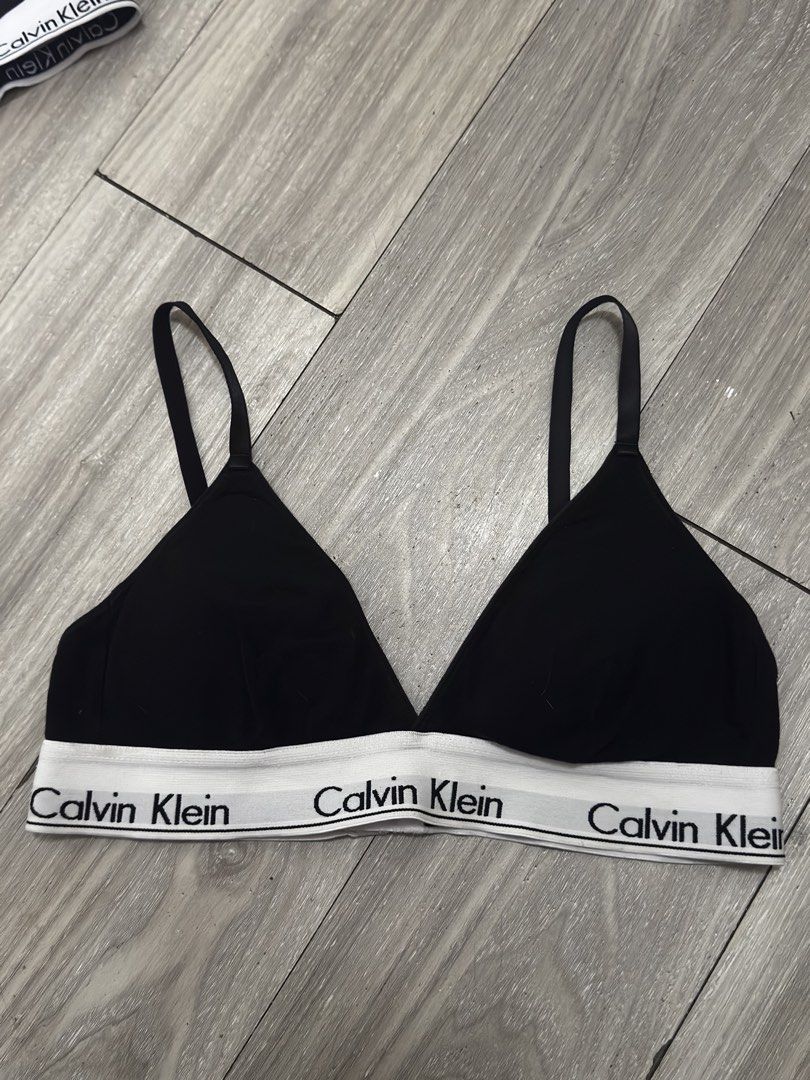 Calvin Klein Bra Bundle (Category: Undergarments & Loungewear) located in Quezon City. Submitted by pinkpreloved08 (Listing ID 1470824905, Image 2). Description: Good condition S- M Bundle 649 150 per pc.