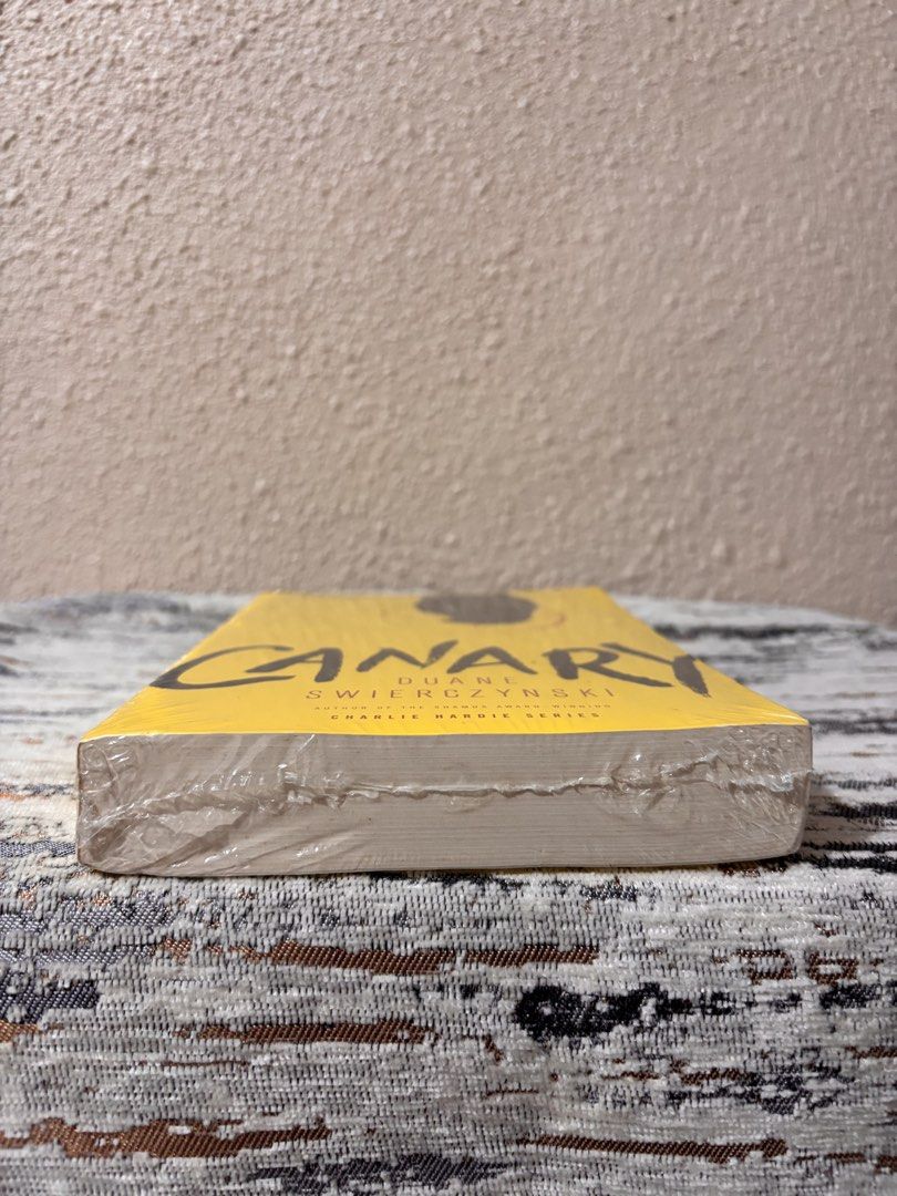 Canary by Duane Swierczynski Paperback (Category: Storybooks) located in Caloocan City. Submitted by boldstorm-6421 (Listing ID 1470894390, Image 2). Description: -With marker on edge. Clean pages, unread copy. -Fiction story about college honors student Sarie Holland caught up in dangerous situations. Still wrapped in plastic packaging. .