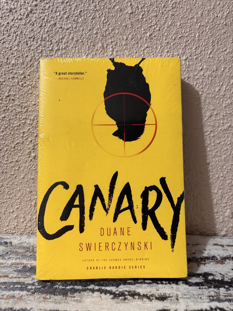 Canary by Duane Swierczynski Paperback (Category: Storybooks) located in Caloocan City. Submitted by boldstorm-6421 (Listing ID 1470894390, Image 1). Description: -With marker on edge. Clean pages, unread copy. -Fiction story about college honors student Sarie Holland caught up in dangerous situations. Still wrapped in plastic packaging. .