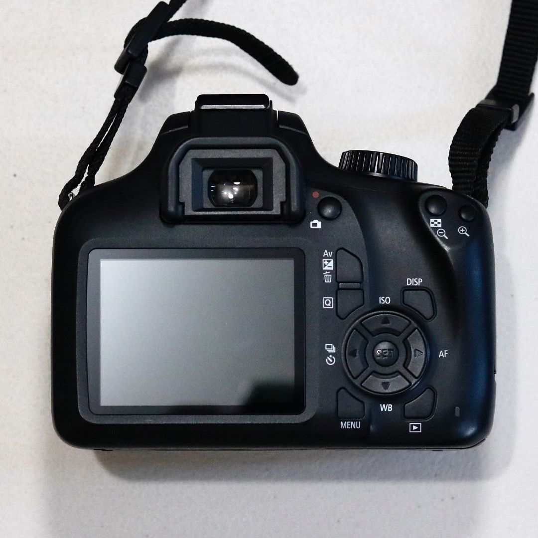 Canon EOS 3000D FOR SALE (Category: Cameras) located in Caloocan City. Submitted by zchy_13 (Listing ID 1470902770, Image 2). Description: FOR SALE: Canon EOS 3000D DSLR Camera Price: P12,500 (Negotiable) INCLUSIONS: • Canon EOS 3000D camera body • Canon EF-S 18-55mm kit lens • Battery and charger • Original Canon camera bag • 16GB SanDisk SD card • Original strap and lens caps • Original box CONDITION: • Very good condition with normal signs of 