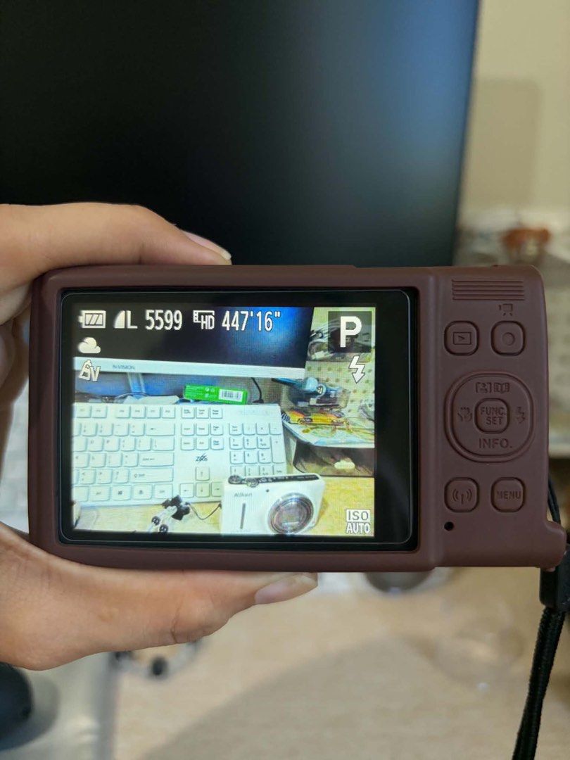 Canon Ixus 285 HS A (Category: Cameras) located in Dapitan. Submitted by xeivv (Listing ID 1470853302, Image 2). Description: Canon Ixus 285 HS A condition: 10/10 body cosmetics FEATURES & SPECS: - 20.2MP High-Sensitivity CMOS Sensor - 12x Optical Zoom (25–300mm) - Up to 24x ZoomPlus - Full HD 1080p Video Recording - Built-in Flash for low-light shots - Intelligent Image Stabilization - Wi-Fi & NFC Connectivity - Creative Filters for fun, aesthet