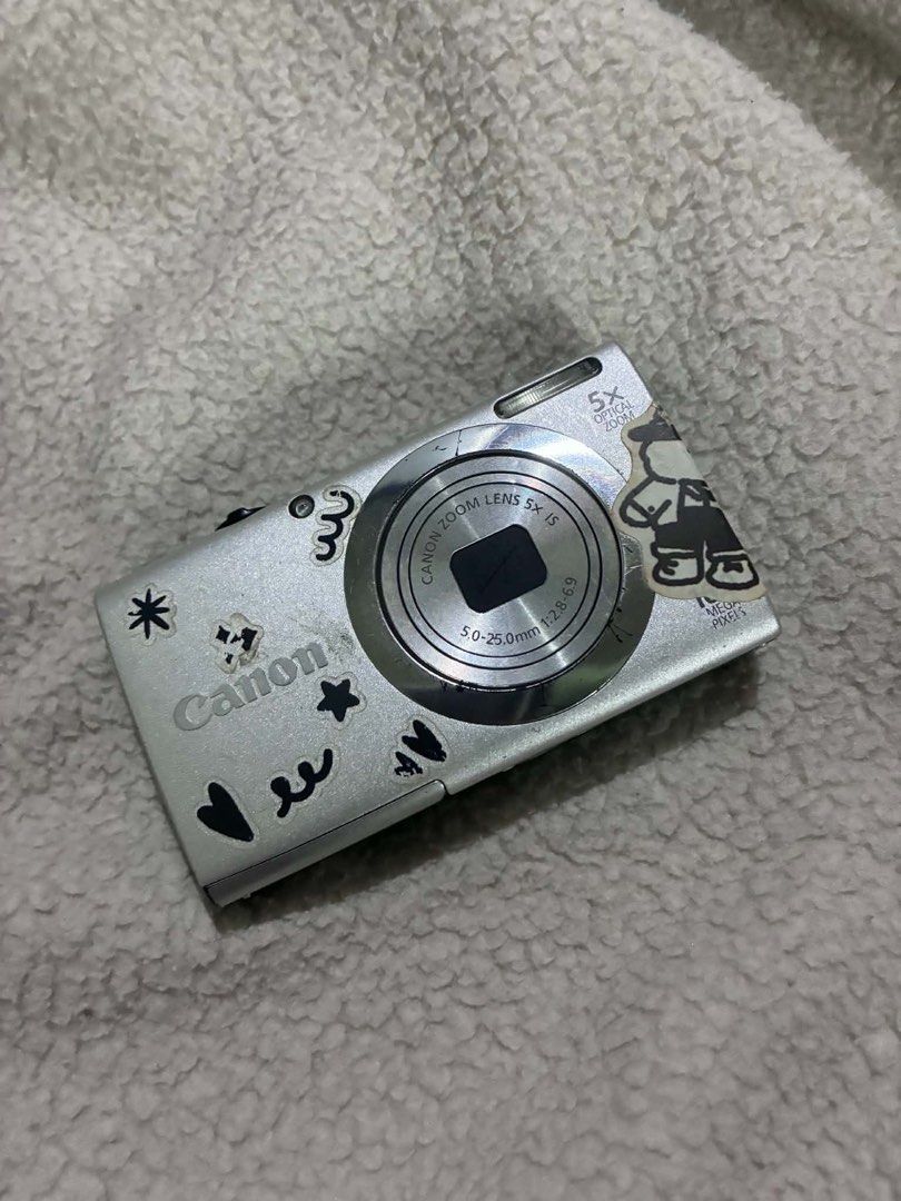 Canon Zoom Lens 5x IS Digital Camera (Category: Cameras) located in Davao. Submitted by pchy_ (Listing ID 1470841582, Image 1). Description: Canon A2400 IS ₱4500 (negotiable) Inclusion: • Battery • Charger • IOS Card Reader • SD Card Issue: Nasa last slide yung issue Note: • no return and refund • purchase at your own risk • the seller will not be responsible for any issues that occur after the purchase..