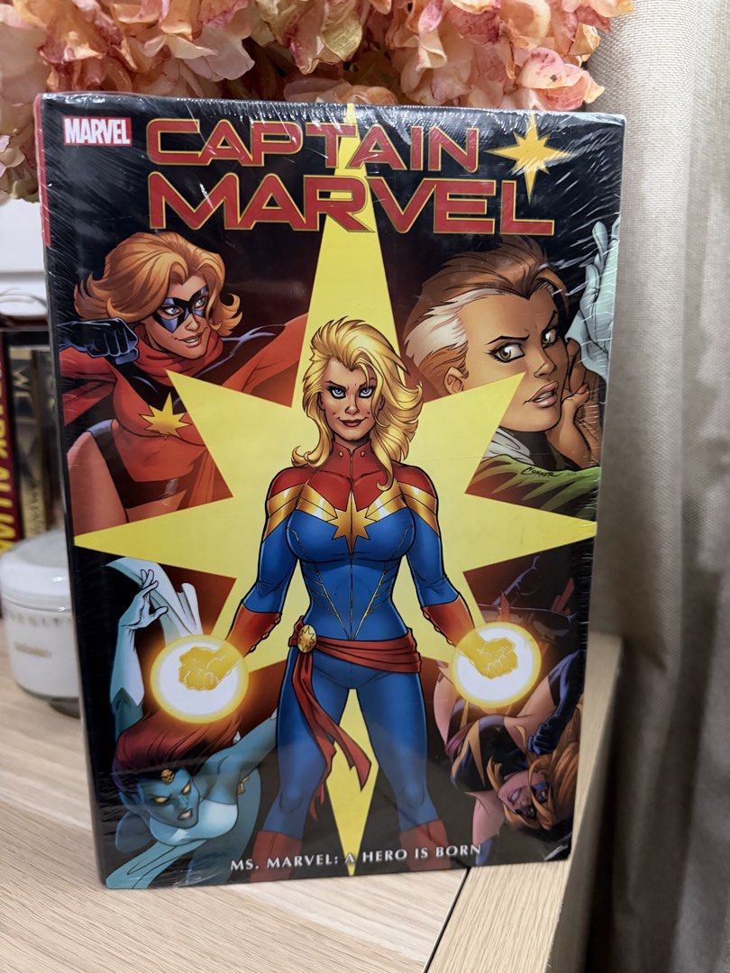 Captain Marvel Ms. Marvel: A Hero Is Born Omnibus (Category: Comics & Manga) located in Manila. Submitted by anneec (Listing ID 1470855116, Image 1). Description: - Format: Hardcover Graphic Novel (Omnibus) - Condition: Brand new, factory sealed in plastic wrap - Creators: Chris Claremont, Jim Mooney, Mike Vosburg - Main Content: Collects Ms. Marvel (1977) #1-23 - Crossovers & Extras: Includes Marvel Team-Up #61-62, 76-77; The Defenders #57; Marv