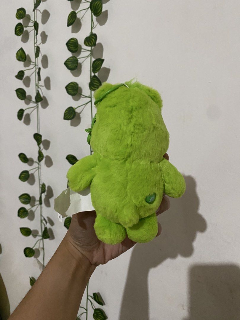 Care Bears Goodluck Bear Plush Charm (Category: Plushies & Soft Toys) located in Guagua. Submitted by toy_corner (Listing ID 1470743971, Image 2). Description: No issue Pampanga loc MOP: Gcash J&T courier.