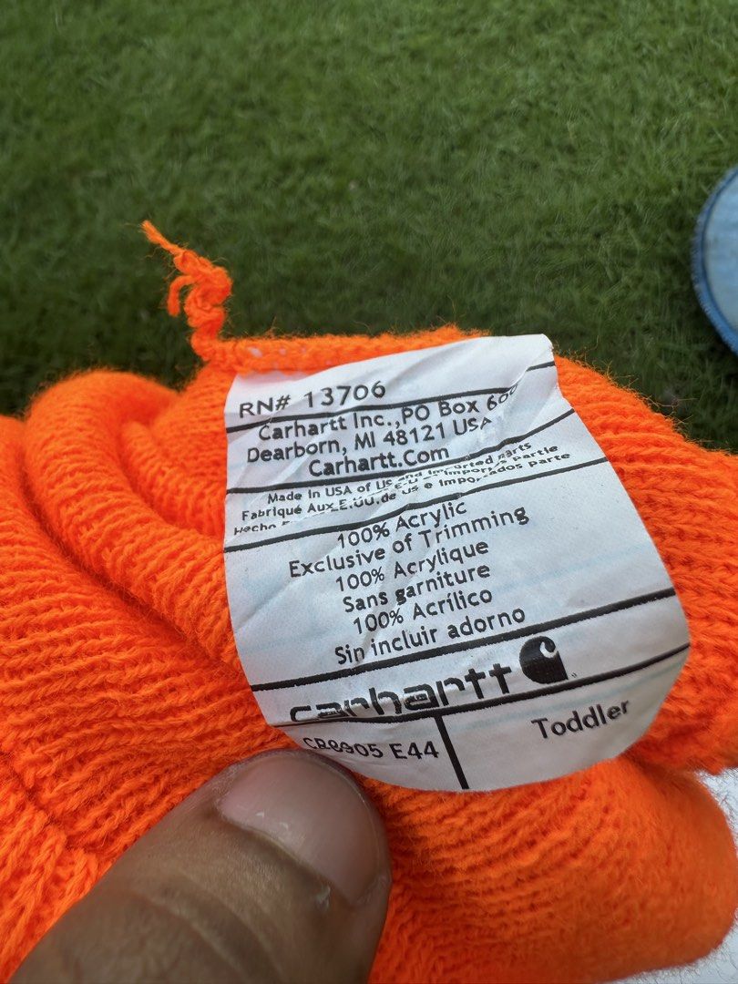 Carhartt beanie for toddler (Category: Beanies) located in Tacurong. Submitted by locationtacurongcitymindanao (Listing ID 1470845343, Image 2). Description: Tacurong City Mindanao .