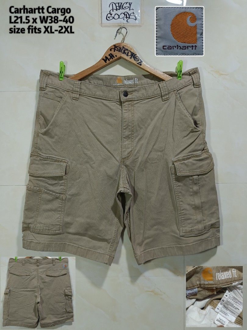 carhartt cargo (Category: Shorts) located in Talisay. Submitted by burdagz13 (Listing ID 1470930582, Image 1). Description: condition: good as new colorrate: 10-10 issue: none 💸 First pay basis only 🚀 J&T shipping nationwide (doortodoor).