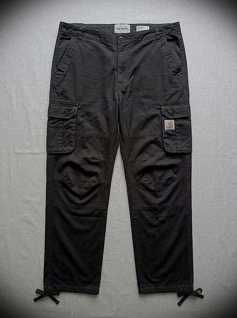 Carhartt Inspi. Cargo Drawstring Pants (Category: Jeans) located in Manila. Submitted by liliaplay (Listing ID 1470846412, Image 1). Description: Premium Solid! Pre-loved Imported 6 pockets semi lightweight and thick button pockets straight cut size: 40-41 hem/rise: 12.5 length: 42 leghole: 9.5 Issue it has small scratches on side waist Other than that No Issue! Lowered to its negotiable price Payment 1st Shipped.