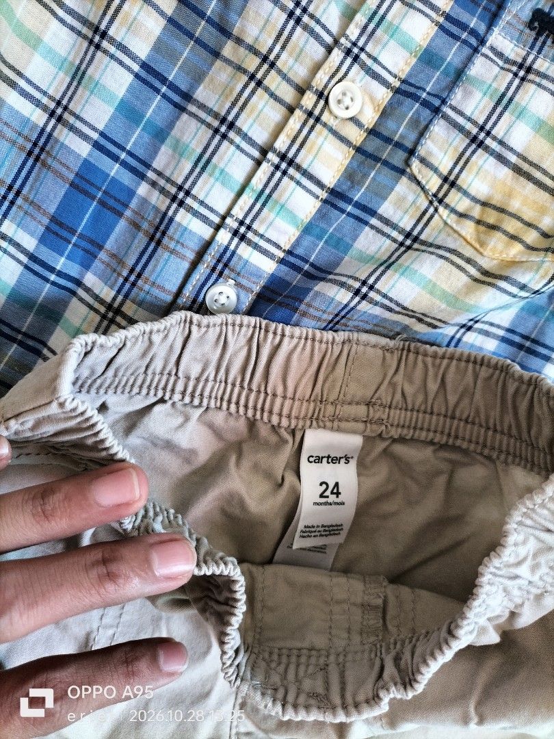 Carter's set 24 (Category: Babies & Kids Fashion) located in Bacoor. Submitted by directsupplier88 (Listing ID 1470788547, Image 3). Description: Good as new😍 24 mos on tag.