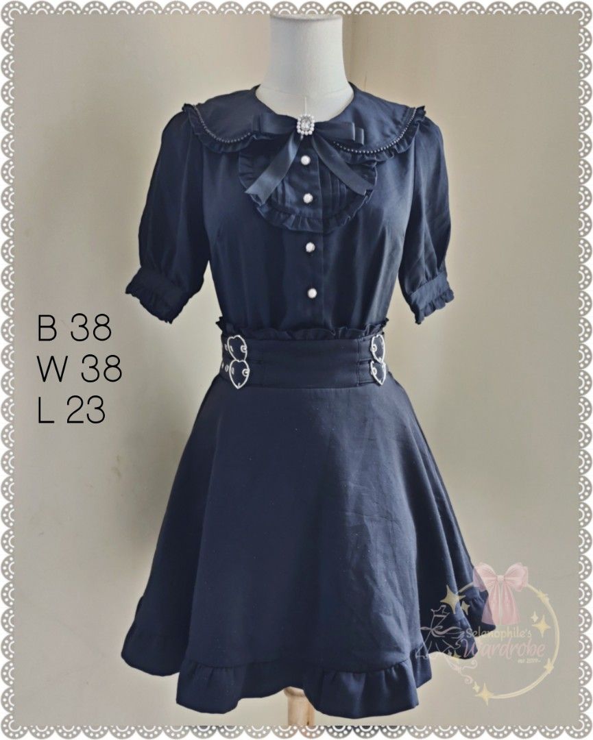 Cat Ears Lolita Inner (Category: Blouses) located in Batangas. Submitted by selenophile__ (Listing ID 1470927284, Image 1). Description: brooch not included super cute sa back.