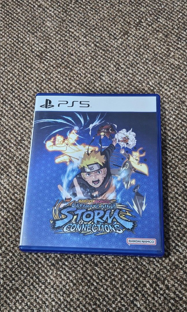 CD PS5 (Category: PlayStation) located in Kuala Lumpur. Submitted by izzah.1711 (Listing ID 1470744539, Image 2). Description: PS5 CD to sell Naruto Ultimate Ninja Storm - RM100 Overcooked - RM100 It takes two - RM80 All 3 together RM250.