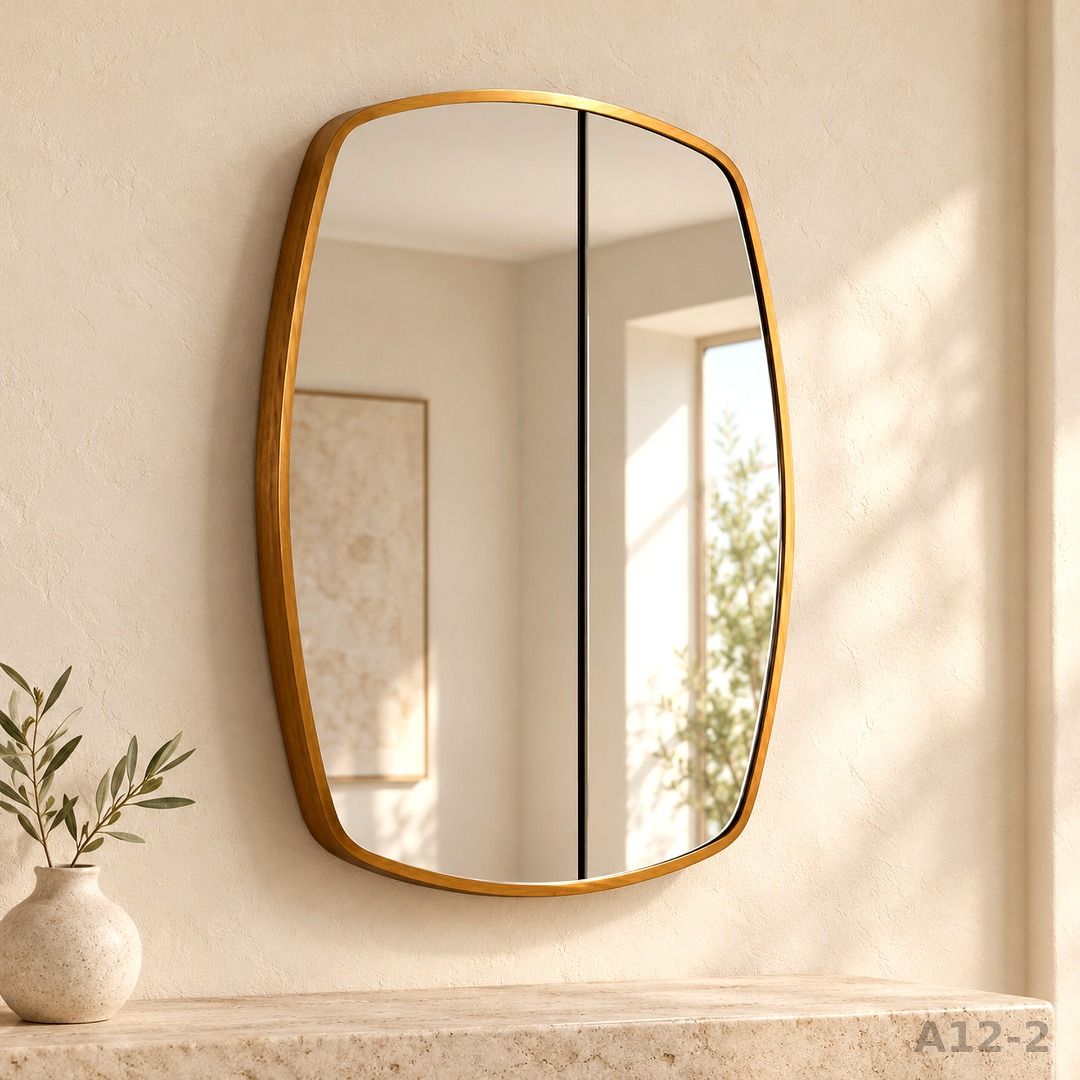 (CDC Voucher accepted) Aluminium Frame Mirror A12-2 CR4560A281(GD ...