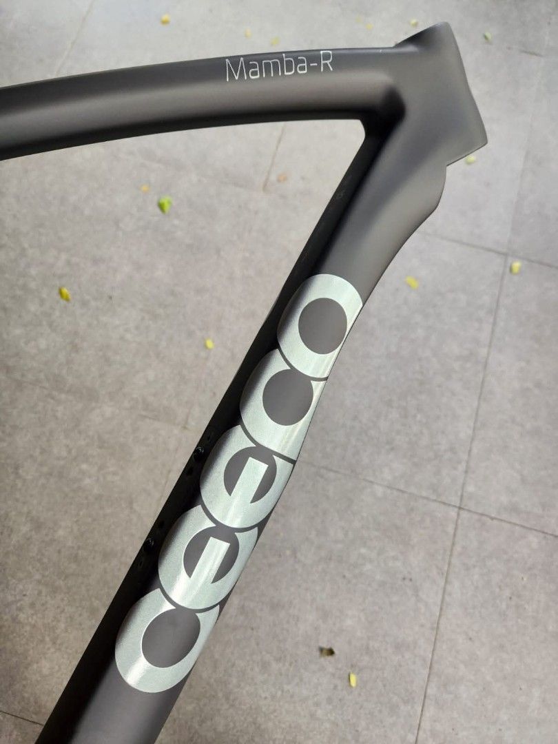 Ceepo Mamba R Frameset XS (Category: Bicycles) located in Angeles City. Submitted by jumbo747 (Listing ID 1470842085, Image 1). Description: - Brand/Model: Ceepo Mamba-R bike frame - Color: Midnight Stealth - Size: XS.