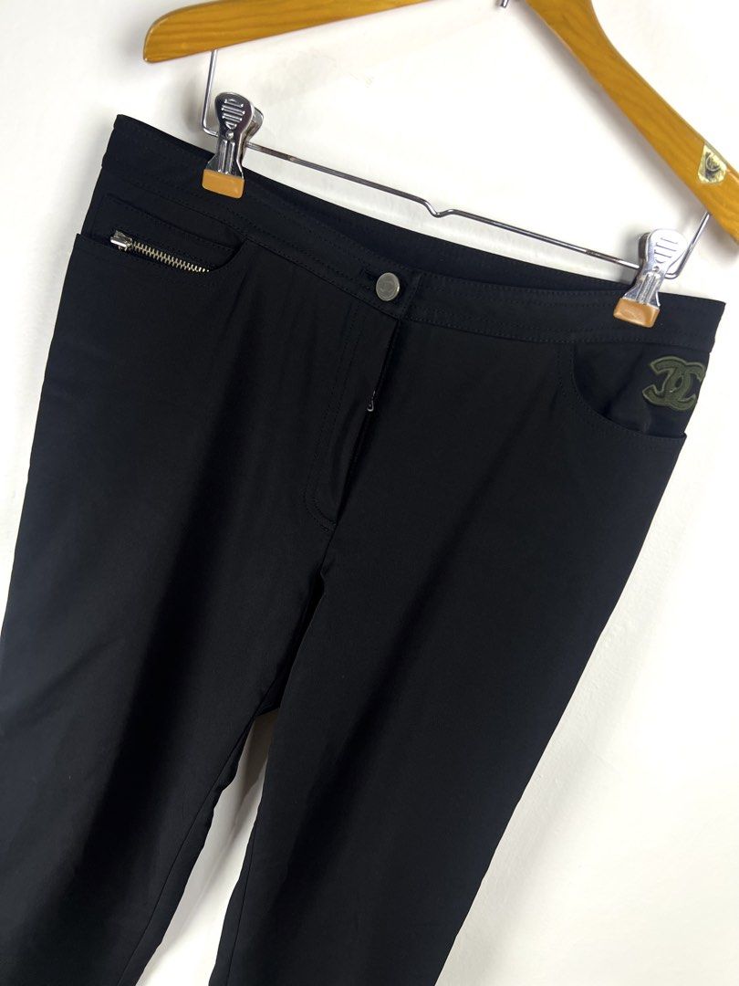 ‎“CHANEL” MNGRM SCRPT TROUSERS (Category: Jeans) located in Taguig. Submitted by ldm.ph (Listing ID 1470914008, Image 3). Description: ‎(LDM-B-0177) ‎Size:ACTUAL FIT:LARGE ‎Dimensions Waistline: 32 ‎Inches length:38 Leg opening:7 ‎Condition: EXCELLENT ‎Color rate:9.5 ‎Flaws:❌ ‎(READY TO WEAR).