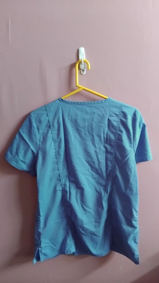 CHEROKEE WORKWEAR REVOLUTION SCRUB SET (Category: Community) located in Iloilo. Submitted by ayinscloset (Listing ID 1470793865, Image 3). Description: CHEROKEE WORKWEAR REVOLUTION SCRUB SET 💙 Price: ₱950 (Negotiable) Brand: Cherokee Workwear Revolution Size: Medium (M) Color: Blue Includes: Scrub Top + Pants ✨ Comfortable stretch fabric ✨ Multiple functional pockets ✨ Adjustable drawstring pants ✨ Suitable for healthcare students and profession