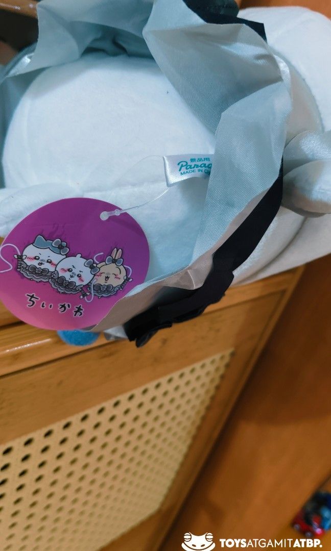 CHIKAWA PLUSH, BNWT 12 INCHES (Category: Plushies & Soft Toys) located in San Pedro. Submitted by normancorpuz621 (Listing ID 1470745543, Image 3). Description: AVAILABLE: CHIKAWA PLUSH AUTHENTIC ◾FOR ONLY 650PhP📌 ◾SIZE: 12 INCHES ◾CONDITION RATE: 10/10 ◾FIRST TO PAY ◾MOP:GCASH/BDO ◾COURIER: J&T/FLASH/LALAMOVE ◾NO COD/COP/MEET UPS #JAPANITEM #BRANDNEW #WITHPAPERTAG.