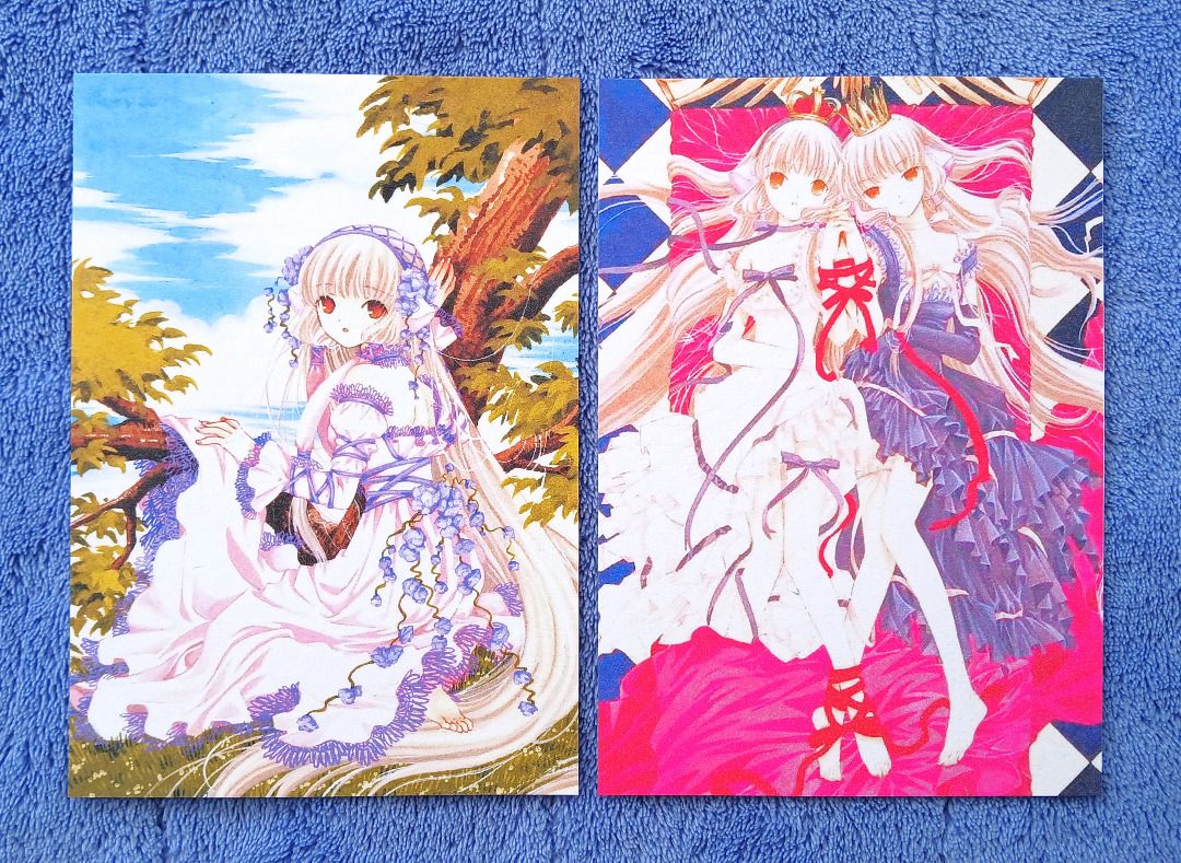 Chobits Chi Clamp Anime Manga A6 Post Card Batch 1 (Category: Art & Prints) located in Iloilo. Submitted by jrmagallanes78 (Listing ID 1470878369, Image 3). Description: PhP 30 per post card. 300Php minimum total for processing sale. Buyer can combine choices with other items in other listings to hit this threshold. Laminated postcards featuring Chi from the Chobits anime/manga series. Illustration by the group Clamp. Postcards are near A6 in siz