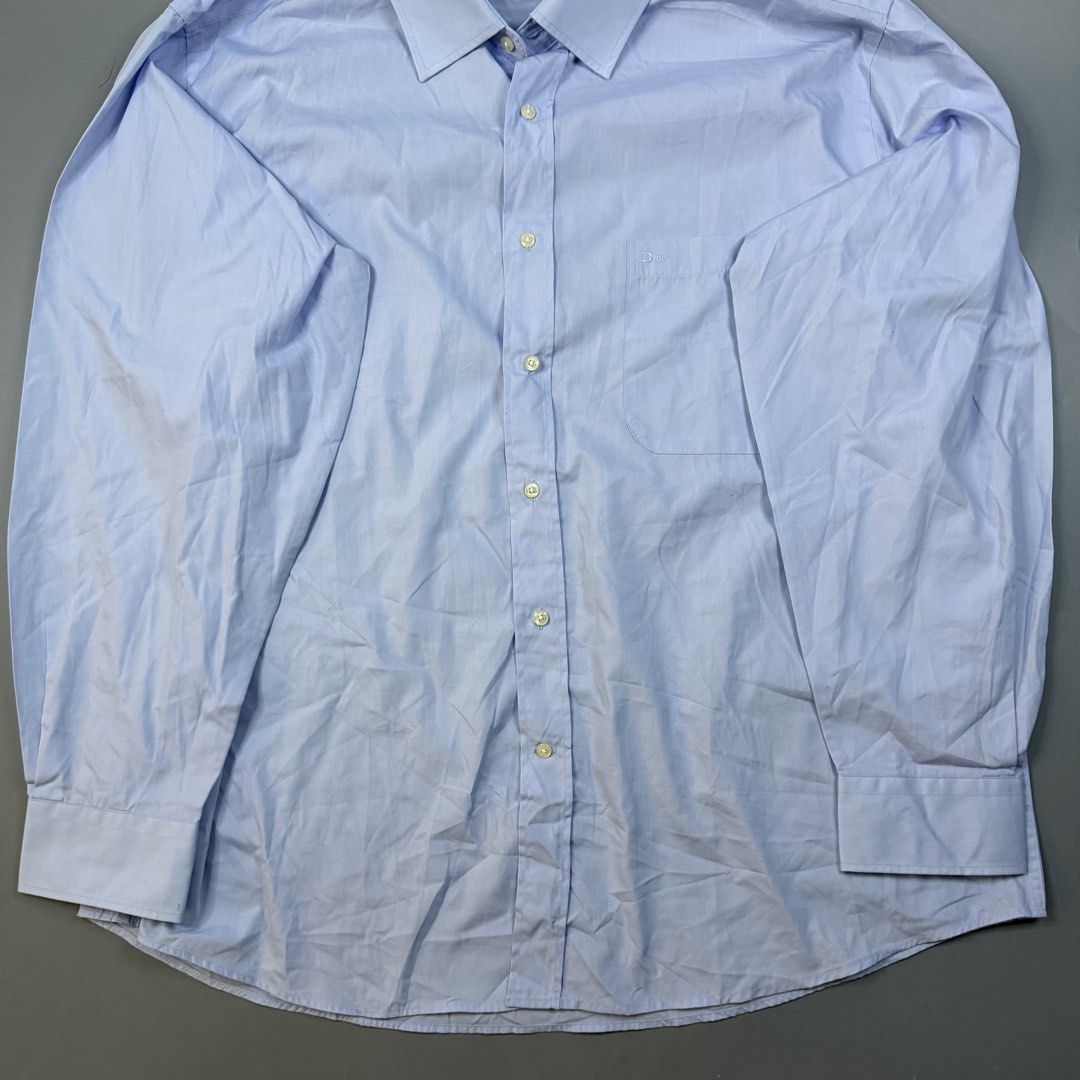 Christian Dior - Formal Longsleeves Buttondown (Category: Formal Shirts) located in Paranaque City. Submitted by millennial_goodz (Listing ID 1470909272, Image 3). Description: WTS Christian Dior - Formal Longsleeves Buttondown Size 17 fits L-XL Dimensions: 26" / 30" Excellent condition Authentic DM.