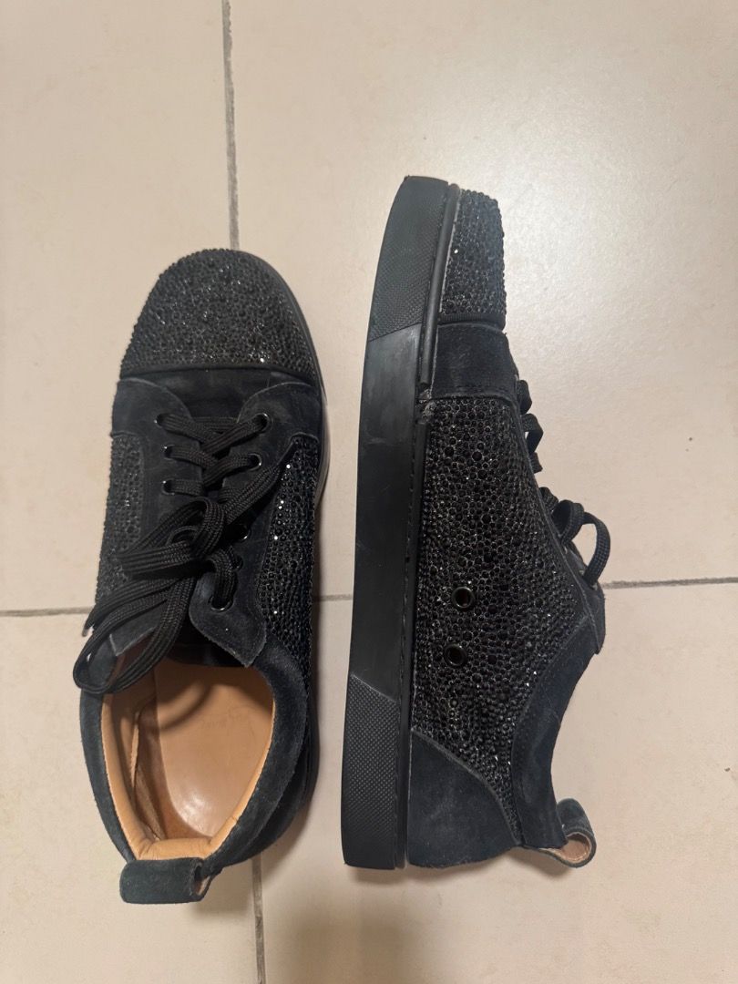 Christian Louboutin Red Bottoms Black (Category: Casual Shoes) located in Caloocan City. Submitted by vastgem77 (Listing ID 1470870455, Image 2). Description: SIZE US8.5 LALAMOVE ONLY, GCASH/BANK TRANSFER MOP .