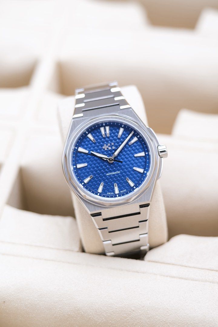 Christopher Ward The Twelve (Category: Luxury Watches) located in Quezon City. Submitted by awristotell (Listing ID 1470848551, Image 2). Description: “Another Wrist To Tell” Christoper Ward The Twelve Nordic Blue Guilloche Dial Mint Like New Condition Price: 78,000 PHP Ref: C12-38ADA1-S00B3-B0 Year: 2025 Movement: Automatic Crystal: Sapphire Case: 36mm Material: Steel Lug width: 22mm Bracelet: CW Steel Bracelet Includes: Complete Set — Free Ship