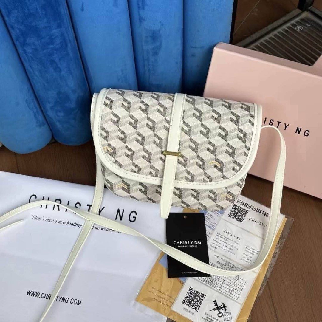 Christy Ng Crossbody Bag (Category: Cross-body Bags) located in Quezon City. Submitted by stuffs.hellyy (Listing ID 1470919185, Image 3). Description: with box .