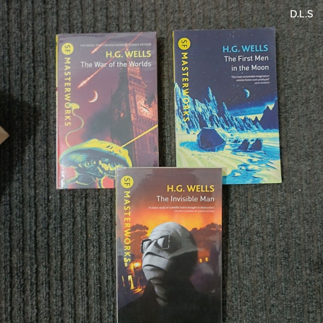 CLASSIC SCI-FI BOOKS FOR AS LOW AS ₱180 (Category: Storybooks) located in Manila. Submitted by x_danilo (Listing ID 1469598844, Image 3). Description: PLEASE READ HERE: CLASSIC SCIE-FI BOOKS FOR SALE! These books are remaindered copies, some of them are still sealed with a minimal issues such as foxing marks on edges. No missing pages, no annotations & penmarkings. All books have an intact spine. Books are also wrapped with plastic cover. The boo