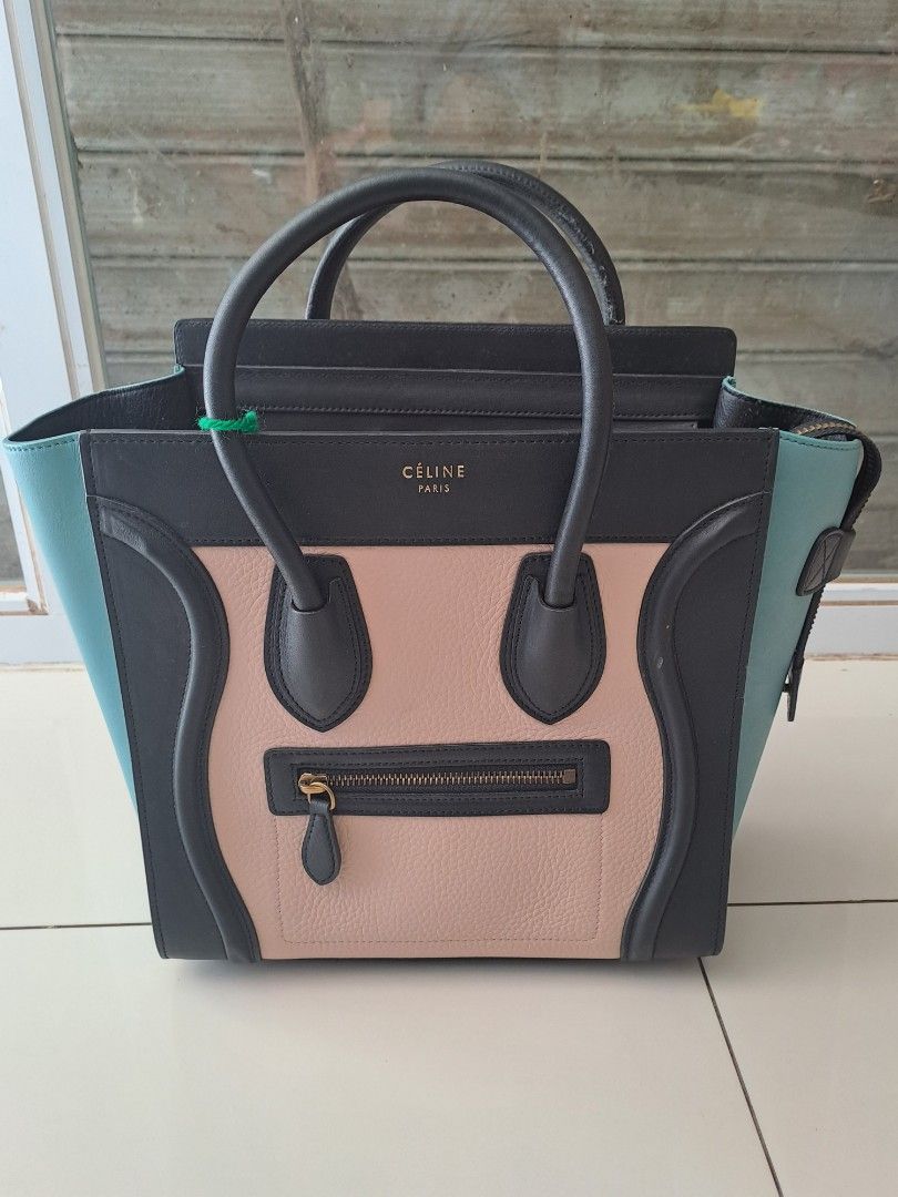 Céline Tricolor Luggage Bag (Category: Luxury Bags & Wallets) located in Narra. Submitted by jervs29corner (Listing ID 1470834451, Image 1). Description: Céline Tricolor Luggage Handbag in great conditoon.