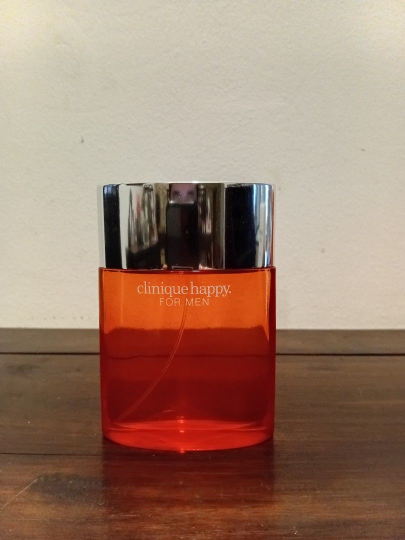 Clinique Happy For Men Cologne Spray 100ml (Category: Fragrance & Deodorants) located in Marikina City. Submitted by nico.outlet (Listing ID 1470753377, Image 1). Description: - Brand: Clinique Happy For Men - Size: 100ml cologne spray - Condition: Brand new, unopened, 100% full volume - Packaging: Comes with original box - Scent Profile: Bright, fresh citrus.