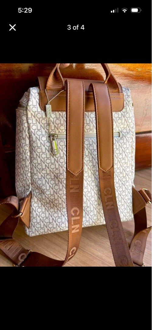 CLN Backpack (Mallard - Van Tan) (Category: Backpacks) located in Binalonan. Submitted by t.layelle (Listing ID 1470830824, Image 3). Description: im selling my CLN Backpack (Mallard - Van Tan) 🤎✨ No issues, Just needs a good wipe/cleaning since it’s been stored at home. 📦 Direct J&T shipping available nationwide PM me for more details or photos!.