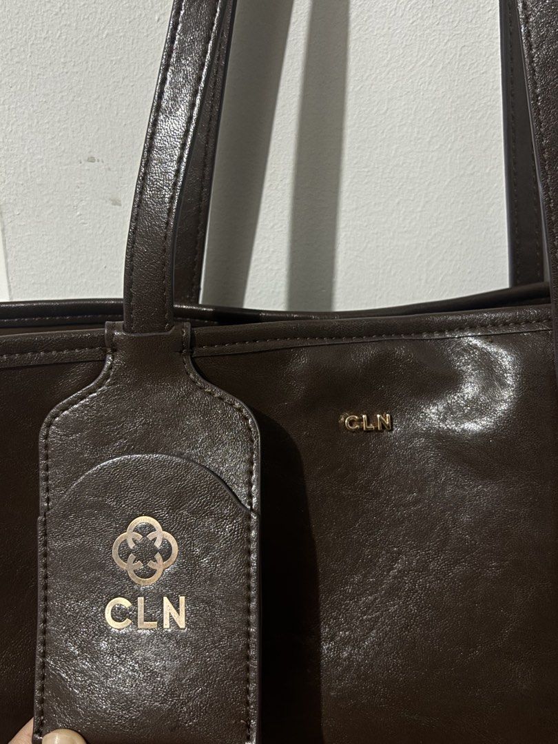 CLN Dark Drown Shoulder Bag (Category: Shoulder Bags) located in Manila. Submitted by acnico (Listing ID 1470753886, Image 2). Description: Newly bought last August. Not frequently used thats why im selling this. WITH PAPER BAG AND DUSTBAG!.