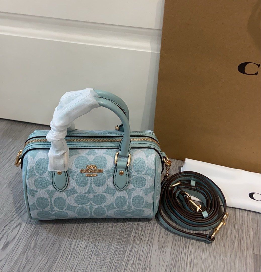 Coach Mini Rowan Satchel Bag, Women's Fashion, Bags & Wallets, Cross ...