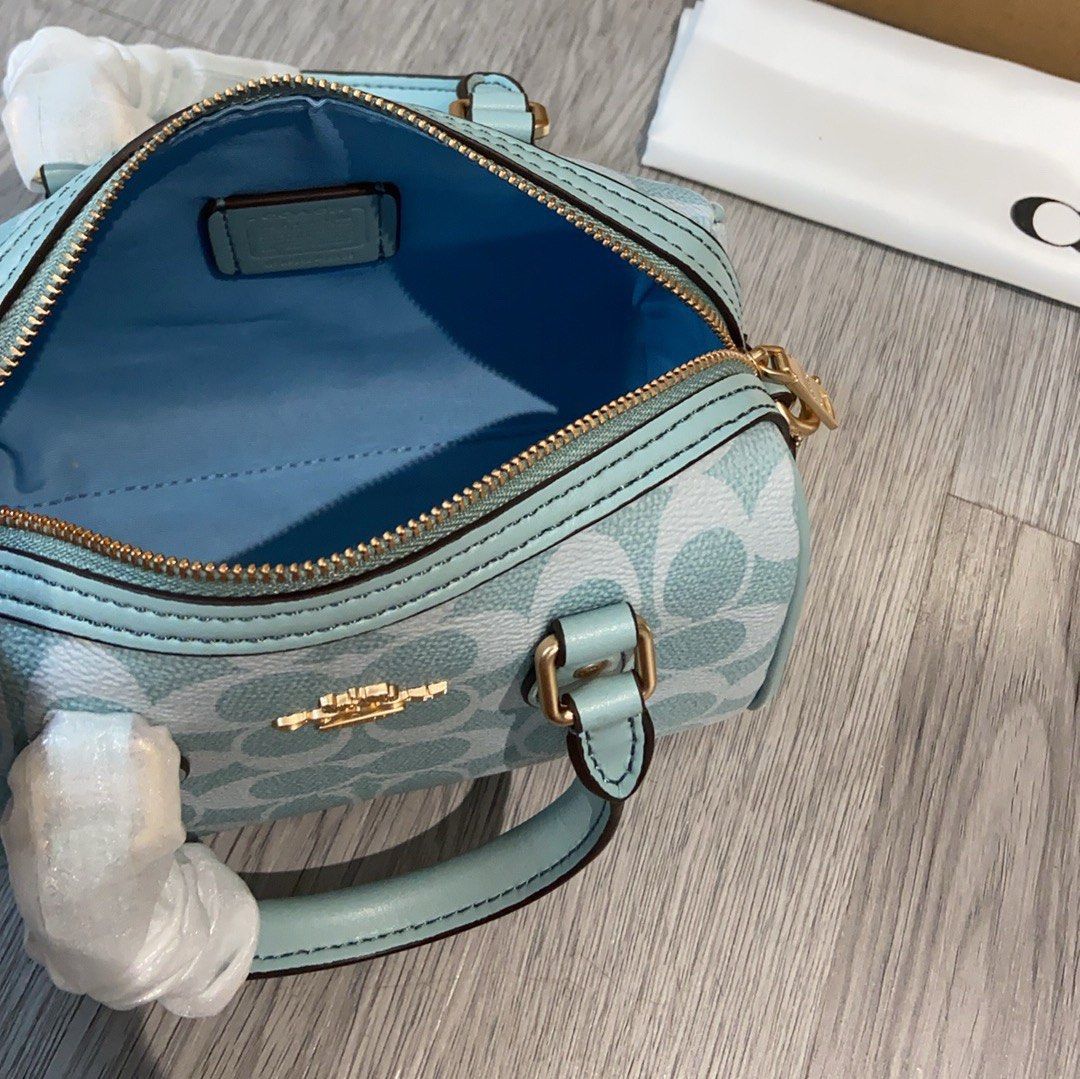 Coach Mini Rowan Satchel Bag, Women's Fashion, Bags & Wallets, Cross ...