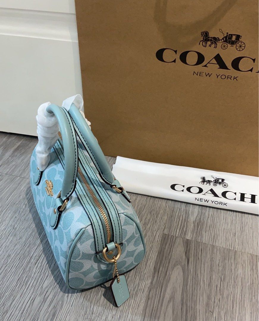 Coach Mini Rowan Satchel Bag, Women's Fashion, Bags & Wallets, Cross ...