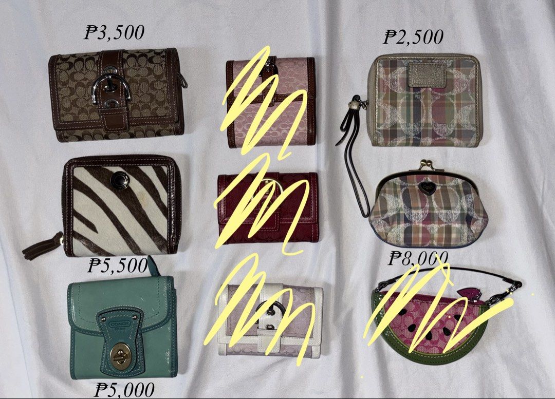 Coach Wallets and Pouches (Category: Luxury Bags & Wallets) located in Calamba. Submitted by chrysanthemums.mnl (Listing ID 1470928287, Image 1). Description: Only send inquiries if you are okay with the listed price. I will not send additional photos if not yet paid. I have good reviews, if you are not satisfied on the condition then I will refund your money. Scammers stop wasting your time. .