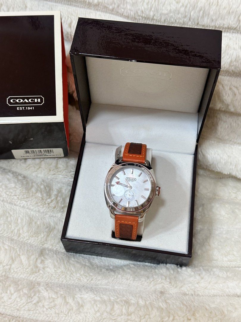 Coach watch (Category: Women's Watches) located in Cavite. Submitted by aljennaaaa (Listing ID 1470875055, Image 3). Description: .