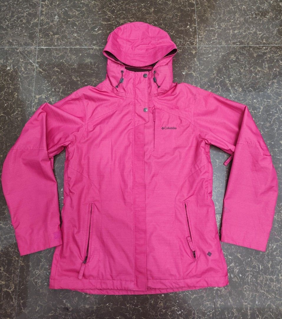 Columbia Windbreaker Jacket Pink (Category: Coats, Jackets and Outerwear) located in Caloocan City. Submitted by novathriftshopph (Listing ID 1470875066, Image 1). Description: Columbia Windbreaker Jacket Pink 100% Authentic (see tag) Medium on Tag (M) Size: 20*26 650+sf Slightly Negotiable Delivery via JNT or Lalamove Novaliches Quezon City.