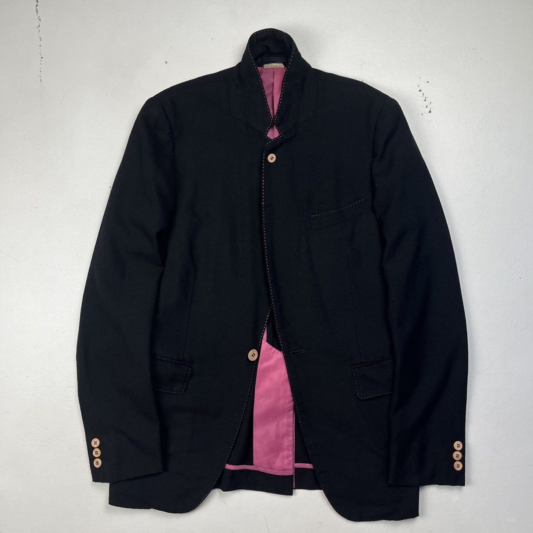 Comme des Garçons Homme Plus Evergreen AW09 Jacket (Category: Coats, Jackets and Outerwear) located in Quezon City. Submitted by forgarments (Listing ID 1470830664, Image 2). Description: Comme des Garçons Homme Plus Evergreen AW09 Jacket Excellent Condition Size: Small Shoulder: 17 Inches Chest width: 19.5 Inches Waist: 17.5 Inches Sleeve: 26.5 Inches Length: 30.5 Inches - Convertible 3 way Jacket - Customizable 2 button closure - 3 pocket set u