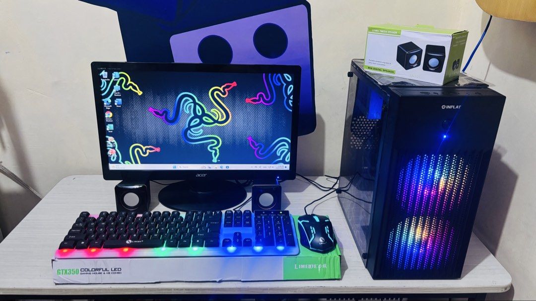 Computer Desktop Set Ready to use Core i5 windows 11 (Category: Desktops) located in Navotas City. Submitted by jerfratz (Listing ID 1470884415, Image 3). Description: COMPUTER SET- READY TO USE ‼️ ✨ PLUG & PLAY! PERFECT FOR: ✅ Office Work / Work From Home ✅ Online Class / Student Use ✅ Printing Business ✅ Browsing & Lite Gaming (Smooth Performance!) 🖥️ SYSTEM SPECIFICATIONS: Processor: Intel® Core™ i5-4440 (3.10GHz) (Upgradable) Motherboard: LG