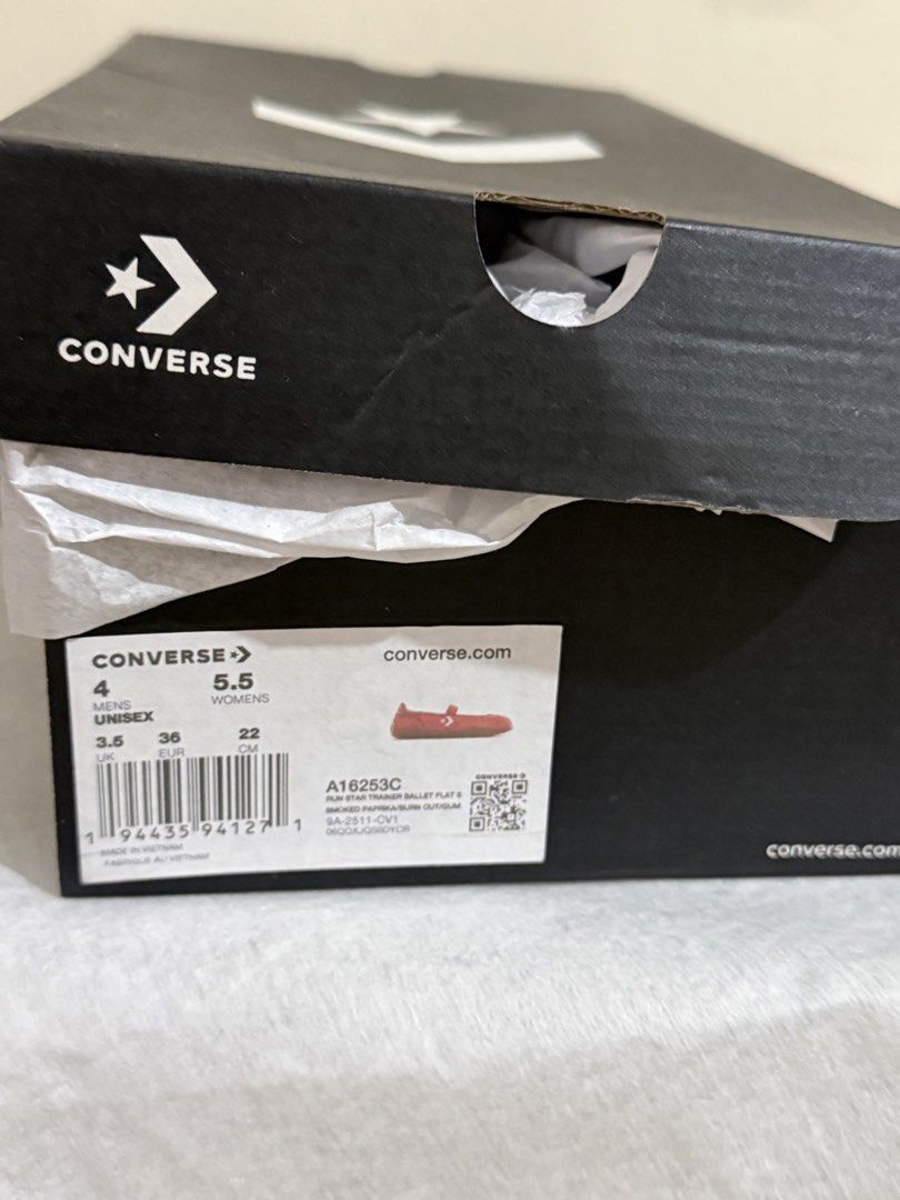 Converse Trainee Ballet Flats (Category: Sneakers) located in Quezon City. Submitted by fairly_curated (Listing ID 1470899894, Image 3). Description: Brand new Size : fits 6 .
