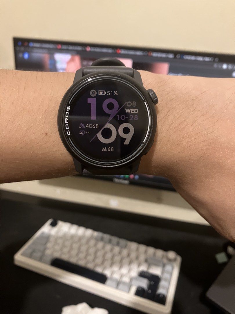 Coros Pace 3 (Category: Men's Watches) located in Caloocan City. Submitted by young_stunna (Listing ID 1470571471, Image 1). Description: Issue: barely noticeable scratch on the bezel Inclusion - Box - Charger - Tempered glass (already installed) - Receipt Price is negotiable Rfs upgrading.