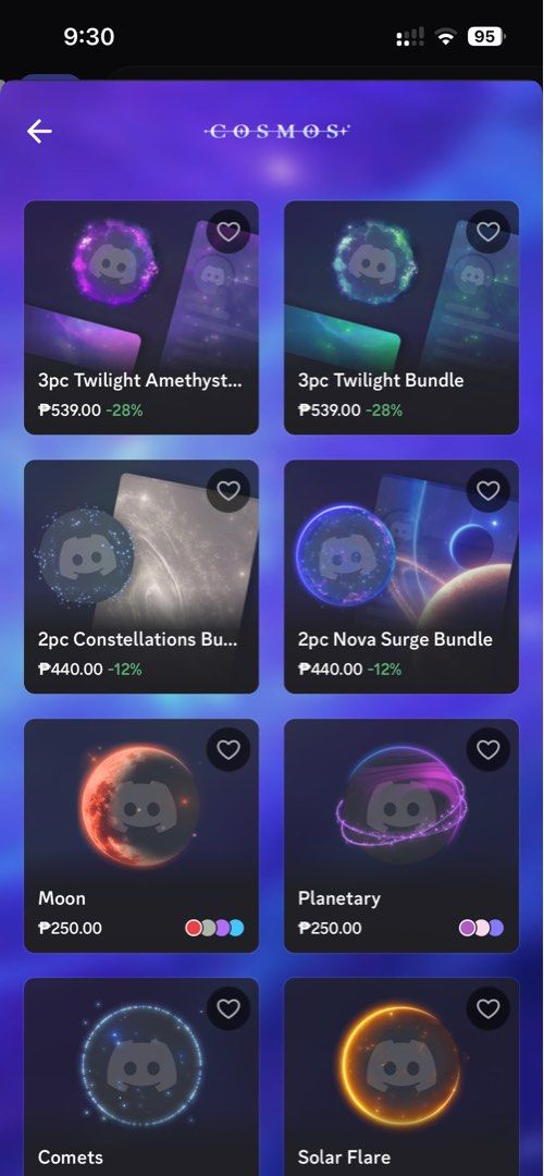 Cosmos | Discord Decoration (Category: Announcements) located in Manila. Submitted by deardolia (Listing ID 1470751075, Image 1). Description: ⟢ processing time : 0 -1d ⟢ for willing to wait only ⟢ sending it via gift link !.