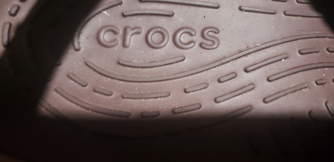 Crocs Echo Clog Taupe Size M13 (Category: Slippers & Slides) located in Marikina City. Submitted by racoon143 (Listing ID 1470827073, Image 2). Description: - Brand/Model: Crocs Echo Clogs - Color: Taupe - Size: Men's M13 - Features: Adjustable textile heel - strap with branded details, textured Croslite foam, and ventilation ports - Condition: Pre-owned with minor dust and scuff marks - Design: Bold, sculpted aesthetic designed in Colorado - Sty