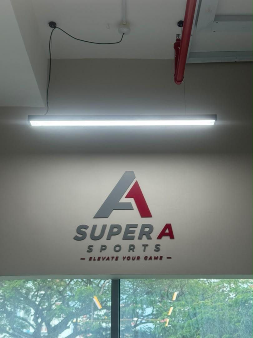 Vinyl Lettering Sign 3d Design Custom Signage | 3D Acrylic Logo | LED Lightbox | Shopfront Signboard ...