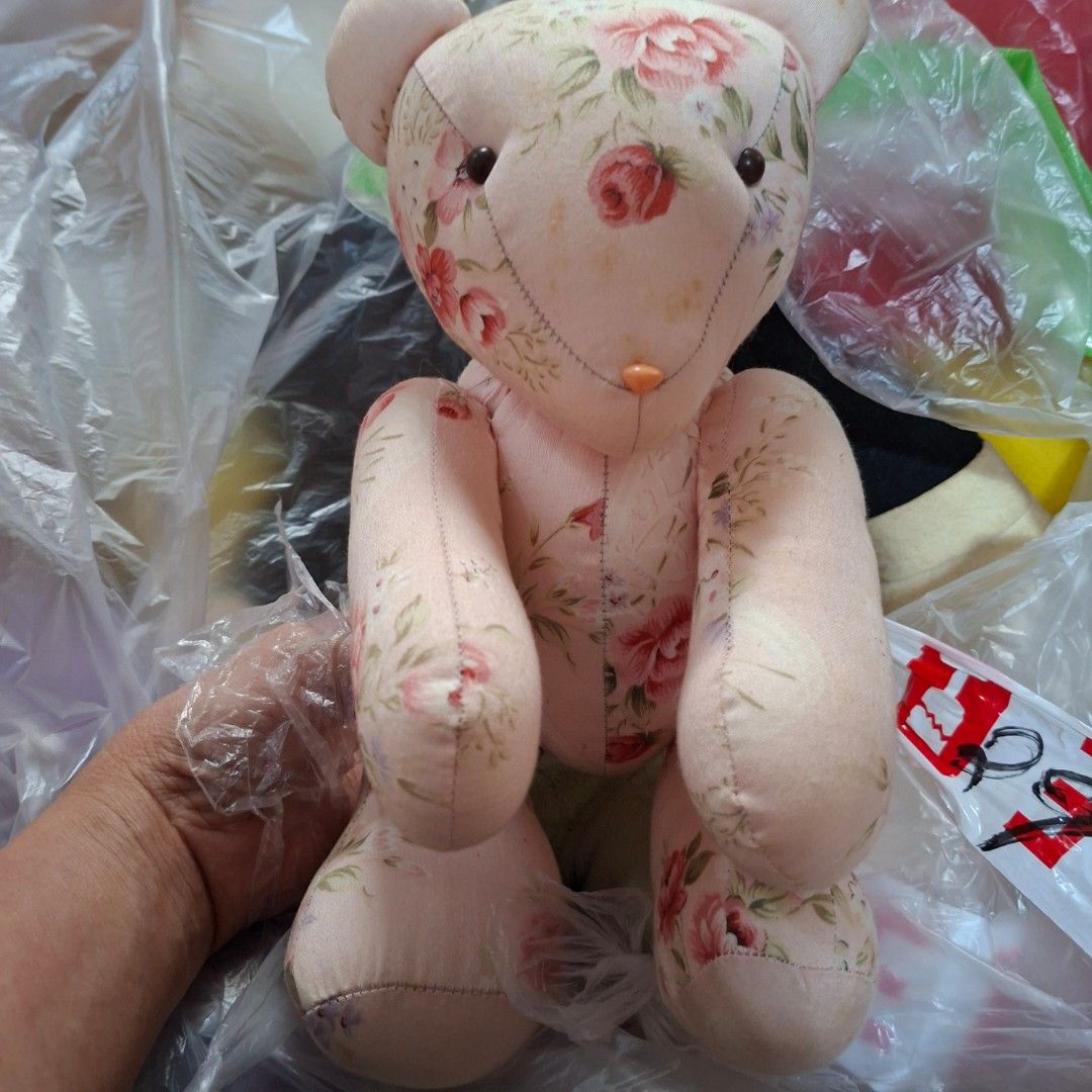 Cute plush toys bundle and stuffed animals (Category: Plushies & Soft Toys) located in Manila. Submitted by closetprincess (Listing ID 1470803664, Image 3). Description: Variety of plush toys including Mickey Mouse, a floral teddy bear, sheep, puppy, and otter. Soft fabric and cute designs. Great for collectors, kids, or gifting. Grab them before they go. Message for individual pieces or take the whole set. -Price may vary depending on the item/s